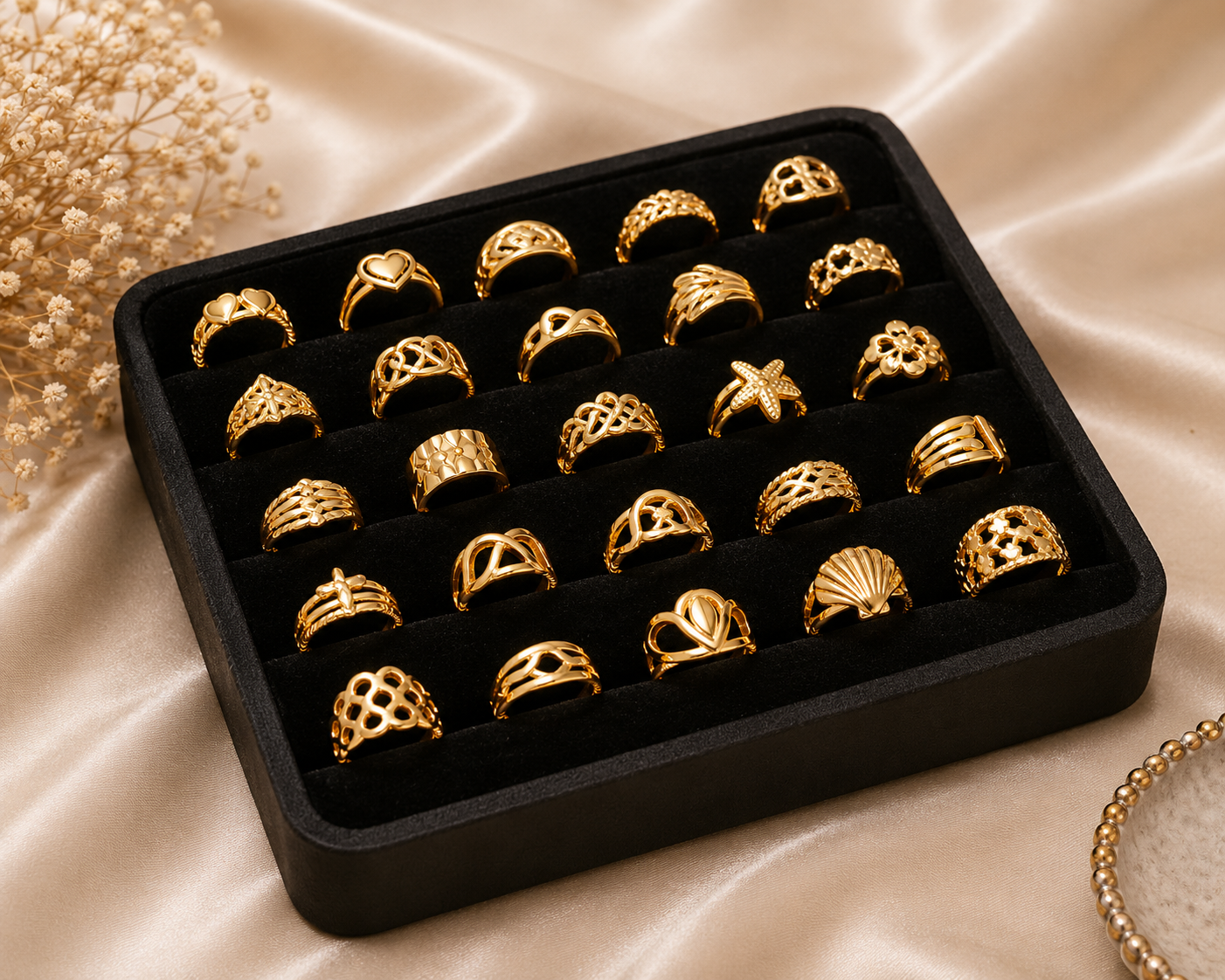 Bagues – Plusieurs motifs disponibles