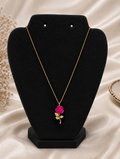 Collier Rose Éternelle