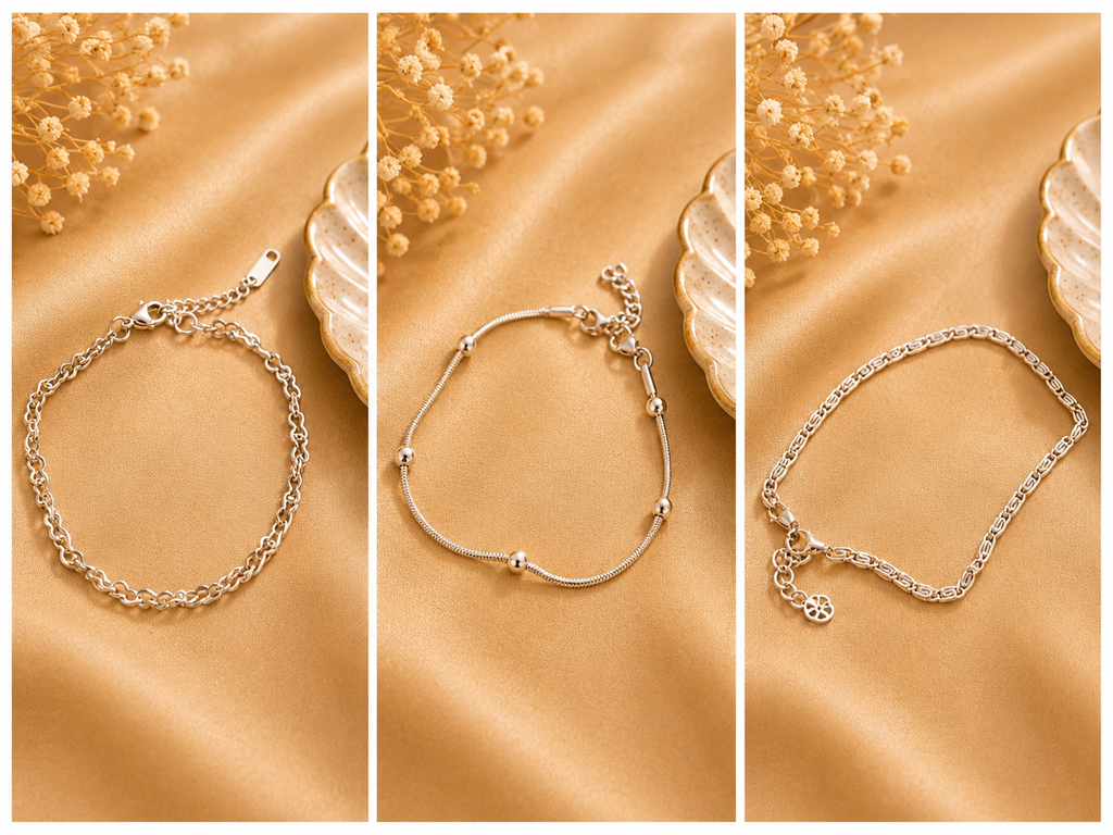 Bracelets en acier inoxydable