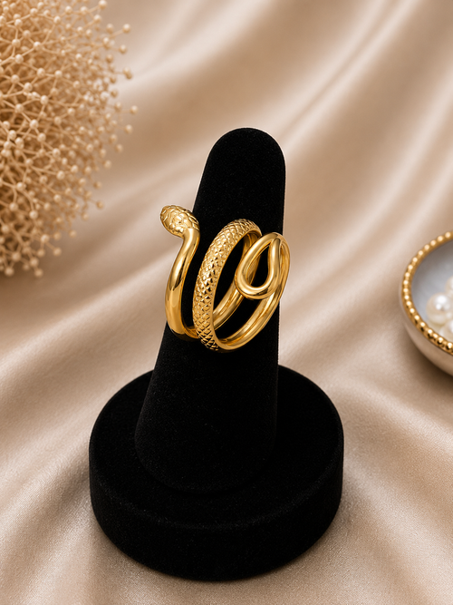 Bague Serpent Ajustable